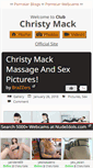 Mobile Screenshot of club-christymack.com